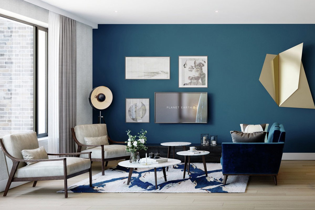 Sitting room, Bermondsey, London by Suna Interior Design