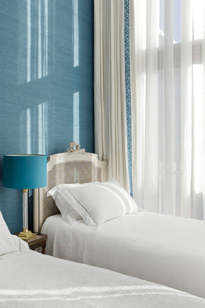 Bedroom, Pearson Square, Fitzroy Place, Fitzrovia, London by Kelling Designs